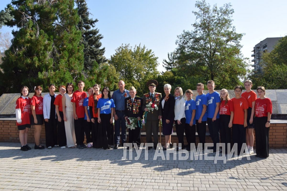 На Славяносербщине отметили 82-ю годовщину освобождения от немецко-фашистских захватчиков