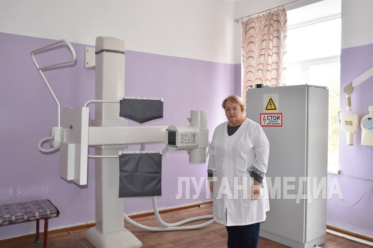 В поликлинике Перевальска заработал новый флюорограф