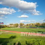 В Луганске прошло торжественное открытие стадиона Луганского государственного университета (ЛГУ) им. В. Даля