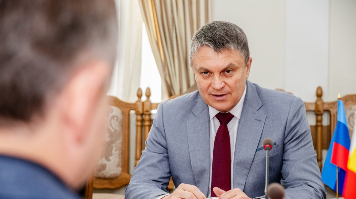 Леонид Пасечник встретился с губернатором Ростовской области Юрием Слюсарем