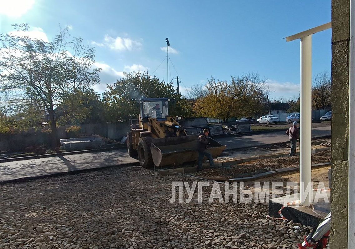Строительство станции скорой помощи в Краснодоне идет высокими темпами