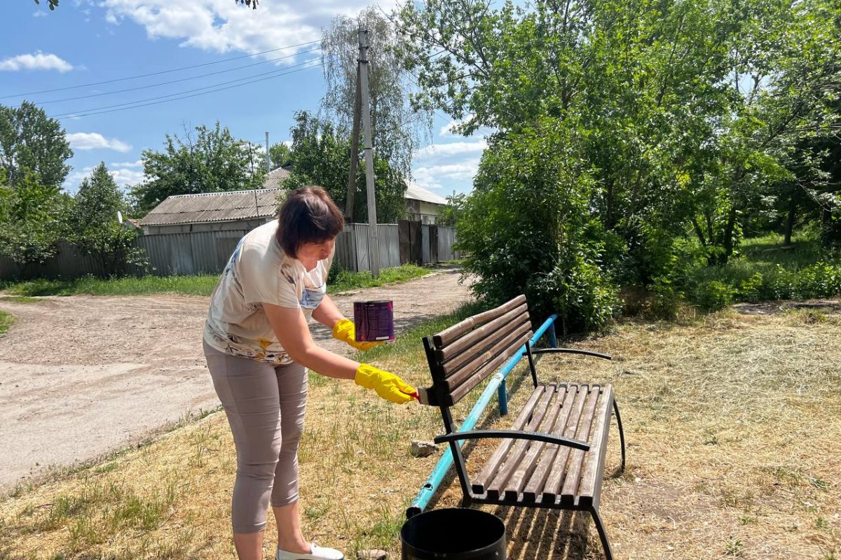 Наталья Толощук: «Работы по благоустройству на наших территориях ведутся постоянно»