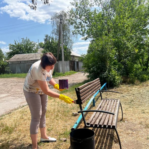 Наталья Толощук: «Работы по благоустройству на наших территориях ведутся постоянно»