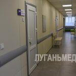 В Новопсковской ЦРМБ завершен капитальный ремонт 3-го этажа поликлинического отделения