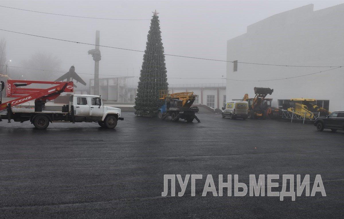 Ремонт площади Республики Коми в Ровеньках подходит к завершению