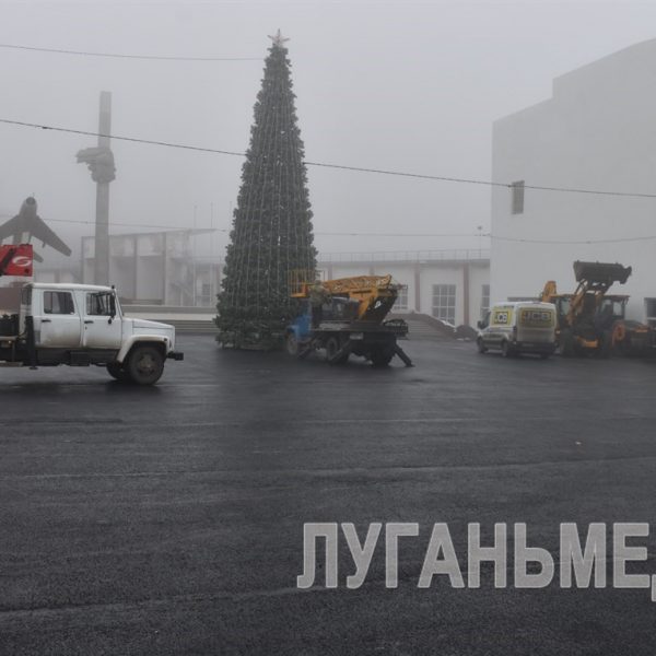 Ремонт площади Республики Коми в Ровеньках подходит к завершению