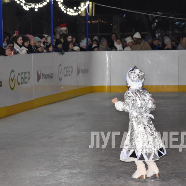 В Луганске открылся главный городской каток