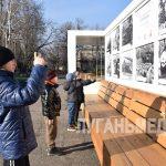 Парк в Белокуракино украсил арт-объект «Театральная площадь»