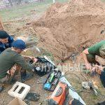 В Станице Луганской меняют старые трубы на новые