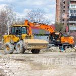 В Луганске ведутся работы по прокладке нового канализационного коллектора