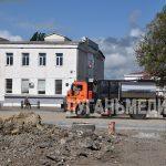 Партийный десант «Единой России» проинспектировал ход работ на автостанции в Краснодоне