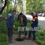 В Стаханове «Лугансквода» ведет борьбу с засорами канализационной сети