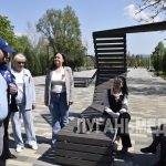 В Брянке единороссы провели инспектирование общественного пространства, благоустроенного в рамках Народной программы