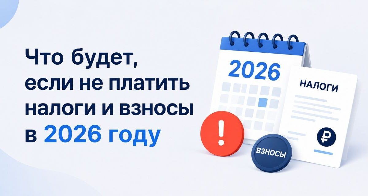 Личная безопасность предпринимателя: что будет, если не платить налоги и взносы в 2026 году