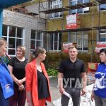Представители «Единой России» оценили ход ремонтных работ в Новопсковской средней школе
