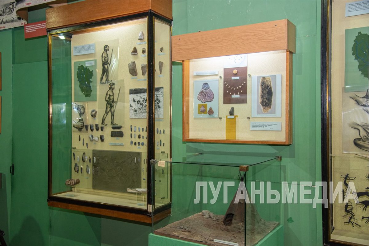 В Луганском краеведческом музее открылась выставка «На заре человечества»