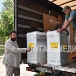 Алчевск с гуманитарной миссией посетили представители благотворительного фонда «Победа»