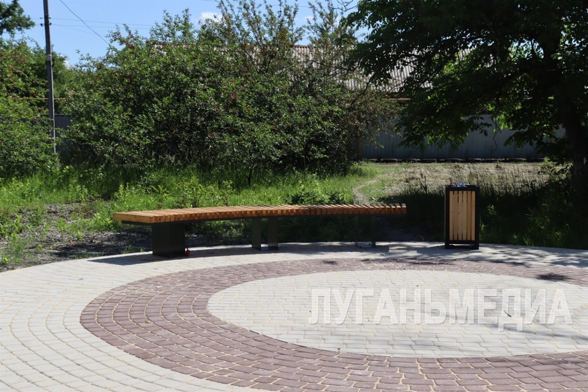 В Свердловске продолжается благоустройство общественных территорий