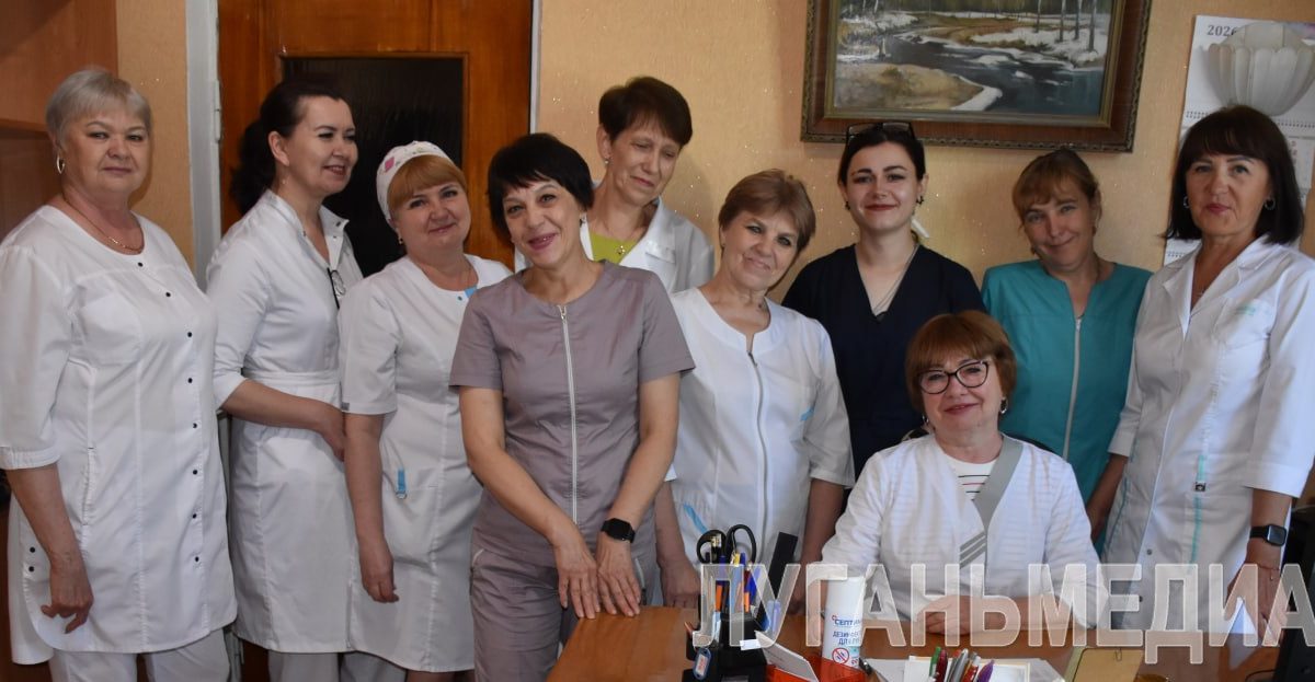 В канун Дня медицинского работника 55-летие со дня создания отмечает коллектив кардиологического отделения Первомайской больницы