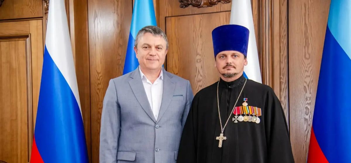 Леонид Пасечник: «Впервые присвоил звание Героя Луганской Народной Республики священнослужителям Русской Православной Церкви»