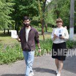 Совместную акцию с библиотекарями из региона-шефа Калужской области провели в Первомайске