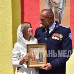 Казачье венчание супругов Теленкевич