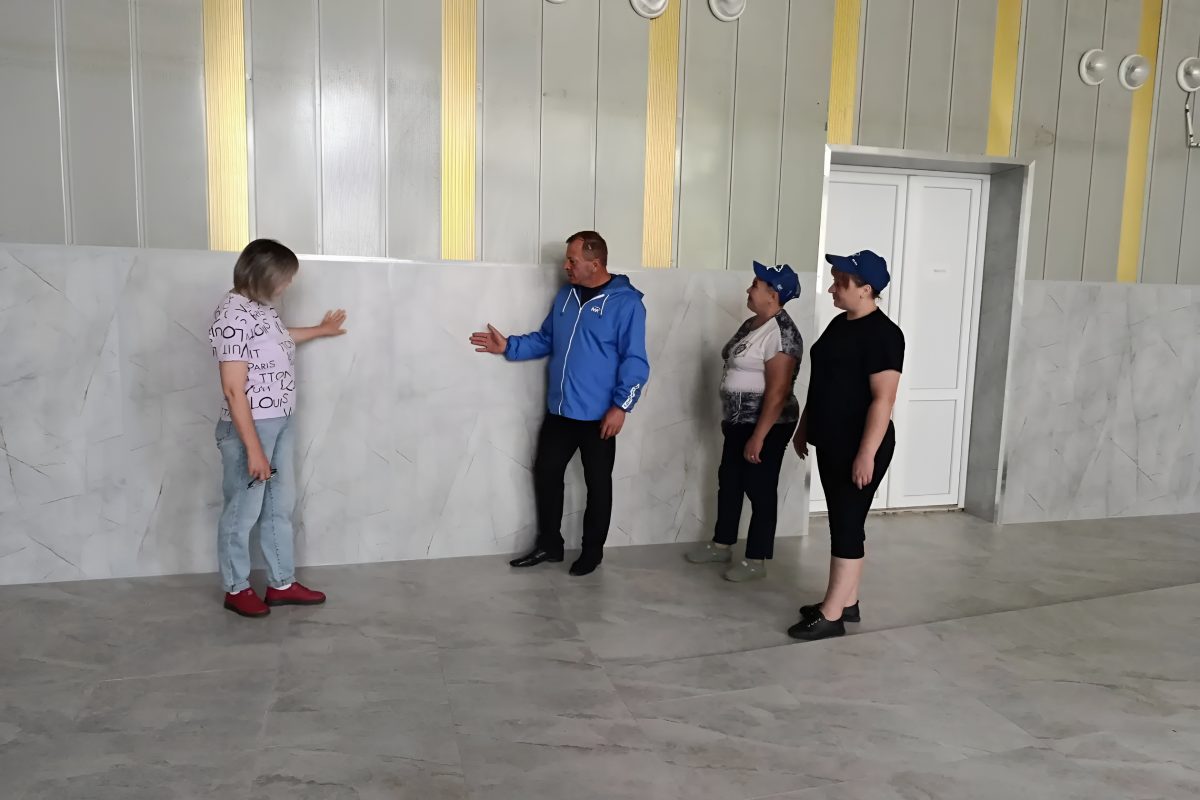 В Никольском Меловского округа проходит ремонт Дома культуры