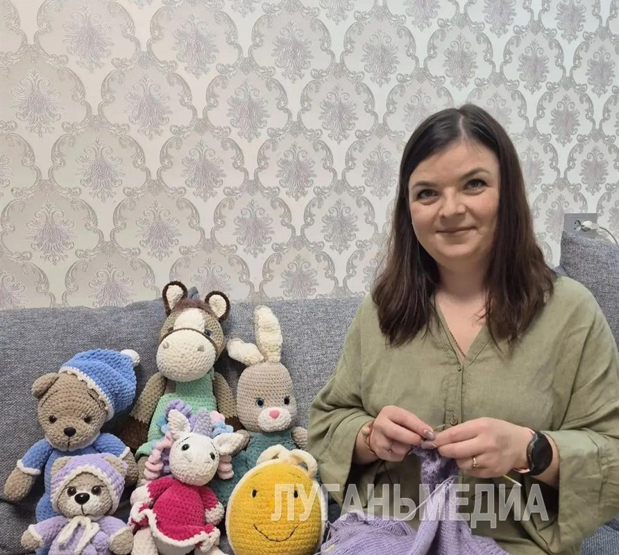 Анна Белянина: «Каждая вязаная игрушка – оригинальная и неповторимая»