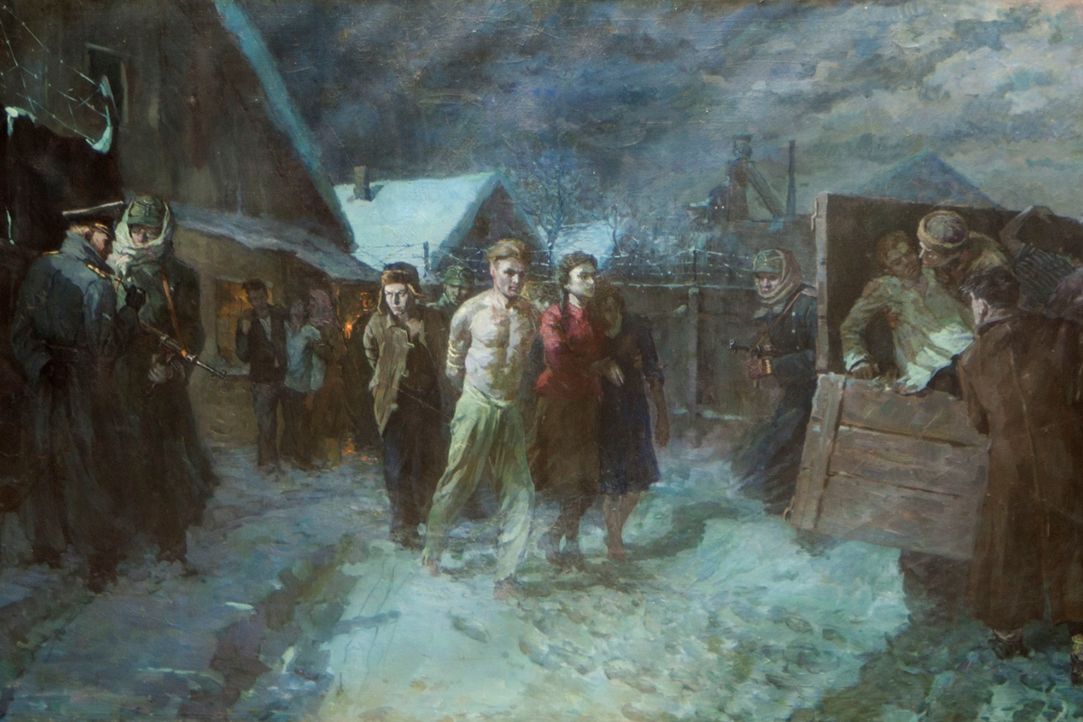 Улица Лютикова в Краснодоне – дорога бессмертия молодогвардейцев