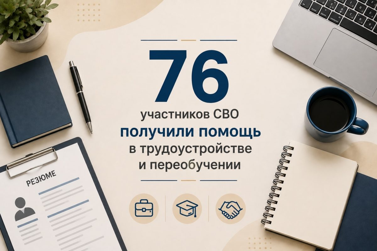 Республика помогает героям найти свое место в мирной жизни. 76 участников СВО получили помощь в&hellip;