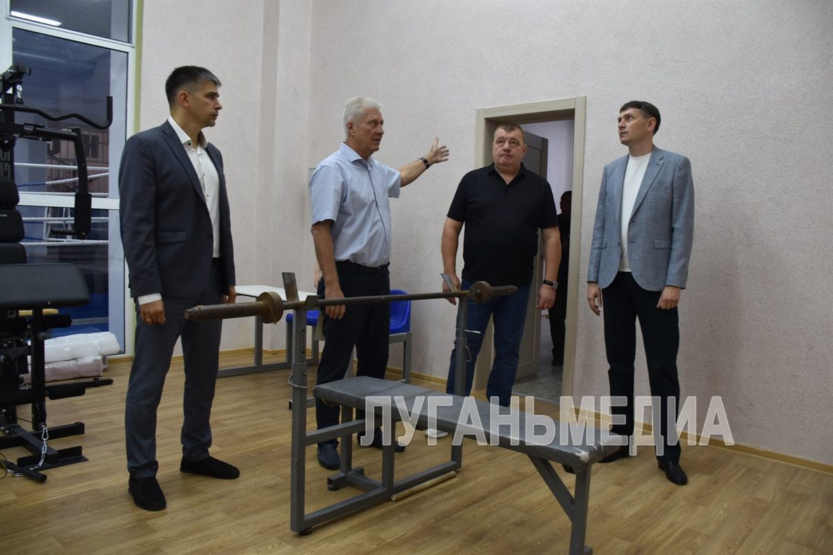 Краснодон с рабочим визитом посетил Председатель Правительства ЛНР Алексей Самойлов