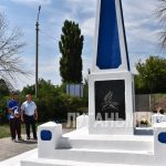 Единороссы Перевальска осмотрели благоустроенный сквер