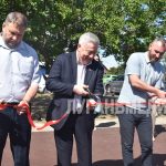 В Лутугинском округе открыли три детские площадки