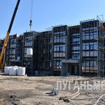 В Алчевске продолжается строительство первого современного жилого комплекса под названием «Металлург»