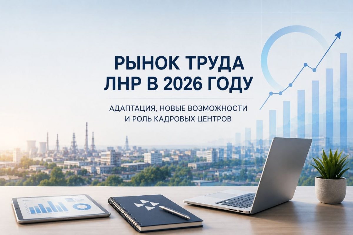 Рынок труда ЛНР в 2026 году. Адаптация, новые возможности и роль Кадровых центров