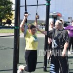 На стадионе «Авангард» в Ровеньках прошел урок механотерапии